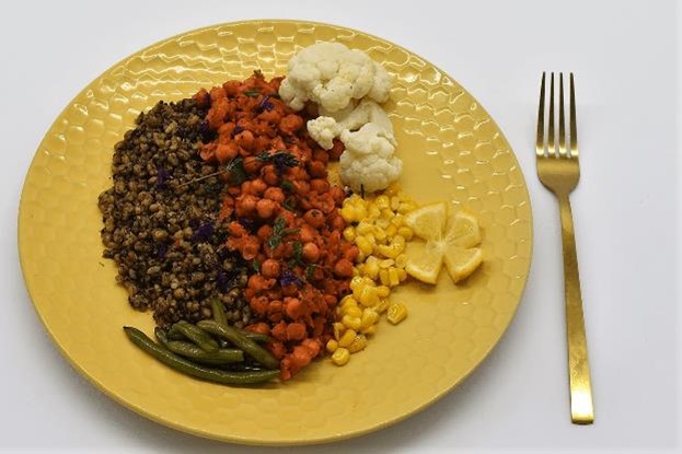 Diet Fuels - Pesto Quinoa With Moroccon chickpea stew - Meal